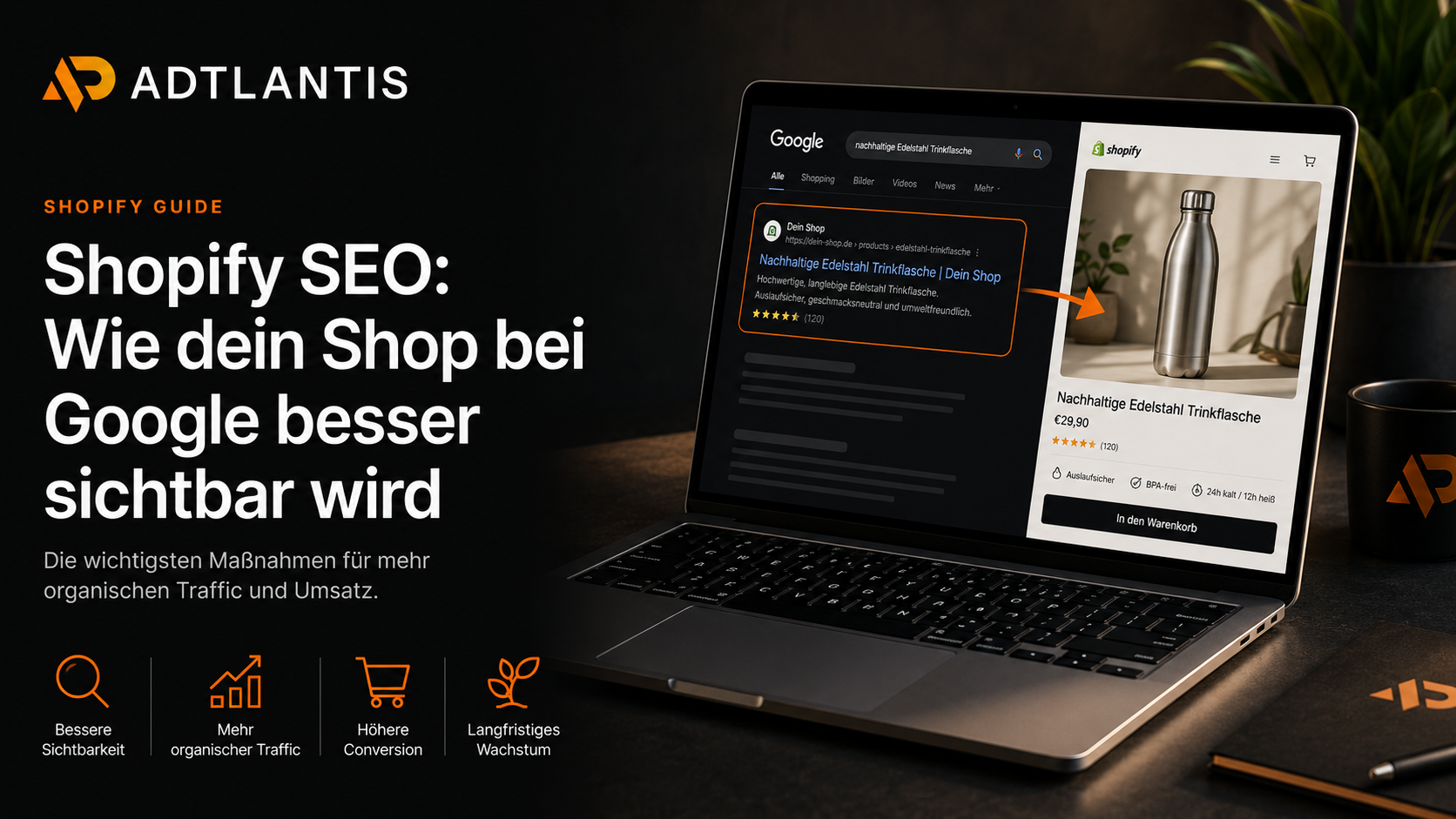 Shopify SEO: Wie dein Shop bei Google besser sichtbar wird