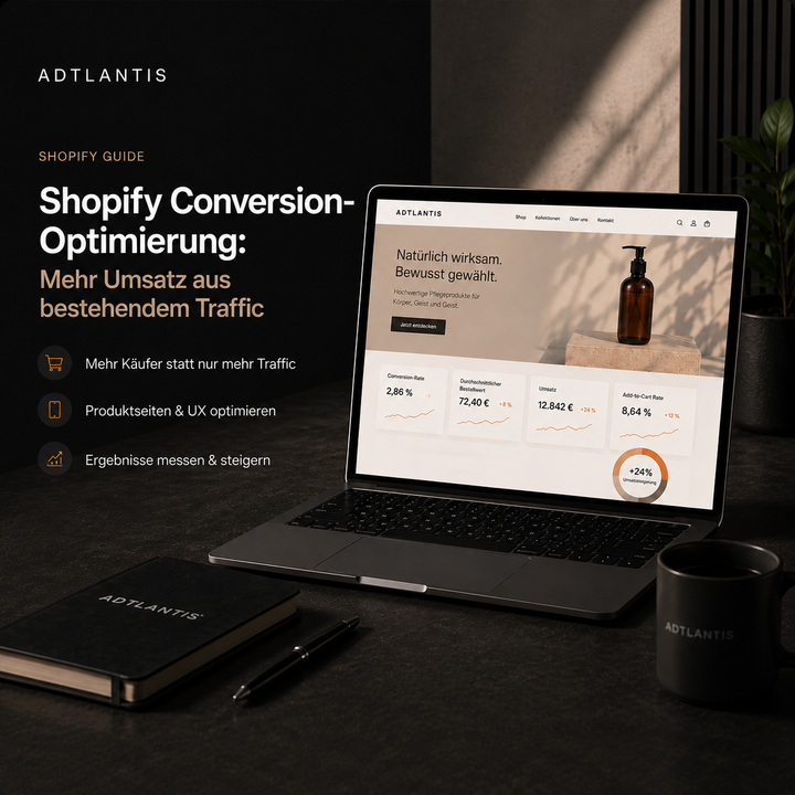 Shopify Conversion-Optimierung: Wie du mehr Umsatz aus bestehendem Traffic holst